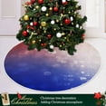 thumbnail image 6 of FMSHPON American Flag Tree Skirt Independence Day Xmas Christmas Tree Skirt Stand Mat for Holiday Party Decoration Indoor Outdoor 48 inches, 6 of 6