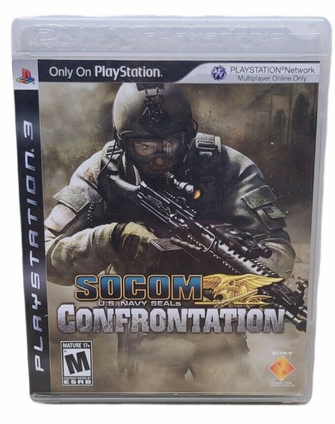 Confrontation US Navy Seals Game PlayStation 3 PS3 Complete