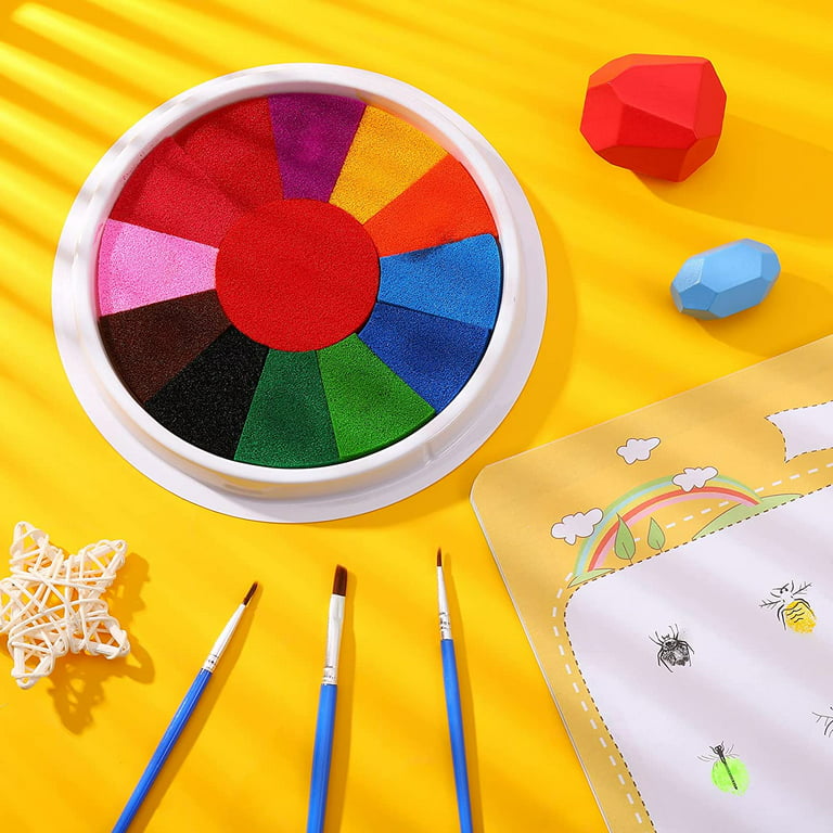 Funny Finger Painting Kit, Kids Washable Finger Paint Set,finger Drawing  Crafts Mud Painting Kit For Kids Ages 4-8