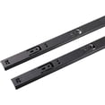 thumbnail image 4 of Drawer Slide 11 Inch Ball Bearing 3 Section Drawer Cabinet Slide, Side Mount 2 count,Black, 4 of 7