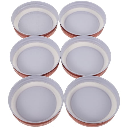 ETHZZLE Fashionable Rose Gold Screw Caps Airtight Sealing for Bottle 12Pcs
