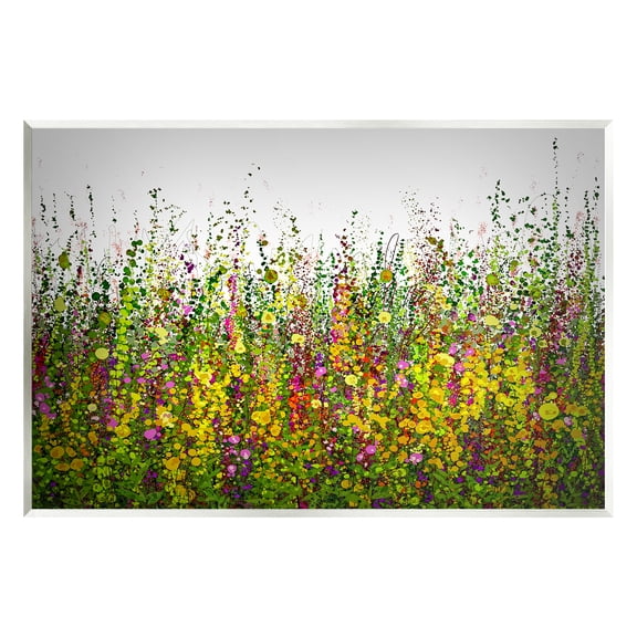 Stupell Industries Abstract Meadow Grasses Abstract Painting Unframed Art Print Wall Art, 15 x 10