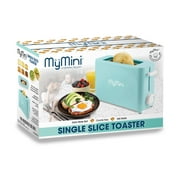 MyMini Single Slice Toaster, Aqua