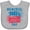 AC-Heather Grey, variant on Inktastic Memorial Day Distressed American Flag with Fireworks Boys or Girls Baby Bib