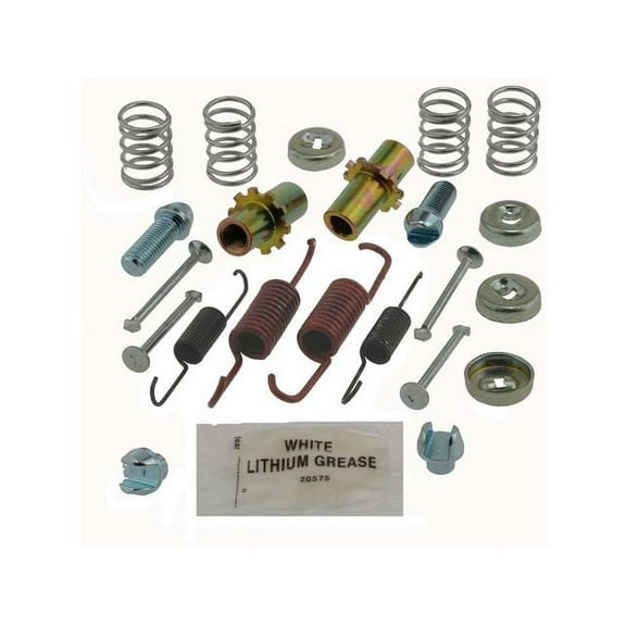 Rear Parking Brake Hardware Kit - Compatible with 2007 - 2021 Toyota Tundra 2008 2009 2010 2011 2012 2013 2014 2015 2016 2017 2018 2019 2020