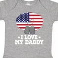 thumbnail image 4 of Inktastic I Love My Daddy Military Son Daughter Boys or Girls Baby Bodysuit, 4 of 5