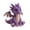 Purple, variant on Handmade Crochet Dragon Plush Doll, Soft Yarn Knitted Dragon Figurine Decor Gift for Kids Fantasy Lovers