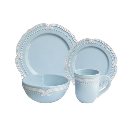 Atelier Cocktail - American Atelier Victoria 16 Piece Dinnerware Set, Service for 4
