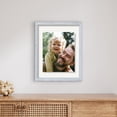 thumbnail image 3 of Studio Decor White 11" x 14" Distressed Float Frames - Rustic Wood Frame with Shatter-Resistant Styrene, Horizontal or Vertical Wall Display, Hanging Hardware Attached, 6 Pack, 3 of 4