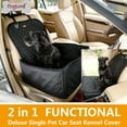 thumbnail image 2 of DogLemi Car Seat Cover for Pets Dog Booster Seat Water-resistant Foldable Travel Safety Seat Protector, 2 of 9