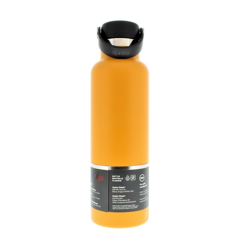 Hydro Flask 21 oz Standard Mouth Bottle (White)