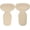 Beige, variant on Heel Cushion Inserts For Blister Prevention Adhesive Heel Pads Soft Foam Liners Reusable Durable Foot Pain Relief For High Heels Sneakers Boots,Black