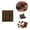 .A, variant on 6PCS Silicone Chocolate Molds with 8 Cavities Each – BPA-Free DIY Candy & Wax Melting Tools for Bars, Protein Snacks, Holiday Gifts, Non-Stick, Dishwasher/Oven Safe (6.9x6.7in) A
