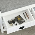 thumbnail image 6 of MONSLIPA White Hall Tree, Storage Bench and Coat Rack, 6 of 7
