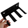 thumbnail image 5 of UPOUART Black Wall Mounted Barbell Rack for Gym Vertical Storage with Three Squat Rack Hooks and Accessory Holders, 5 of 8