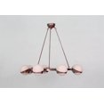 thumbnail image 6 of 8 Light Curcle Cut Shade Globe Pendant Mid Century Brass Sputnik chandelier light Fixture, 6 of 8