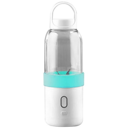 

Portable Blender Electric USB Mixer Juicer Machine 550Ml Mini Food Smoothie Processor Hand Held Personal Juicer Blue