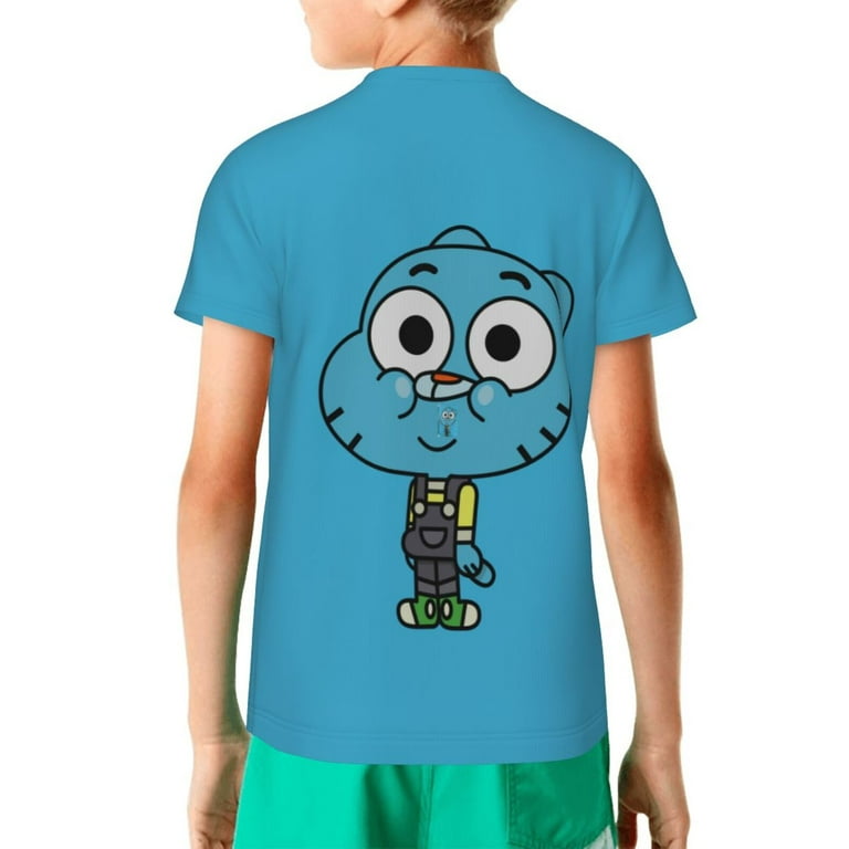 The Amazing World Of Gumball Novelty Shirt for Boys 3D Printed T