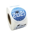 thumbnail image 4 of 1 Roll 500 Pcs Creative Practical Round Novel Roll Paper Stickers Gift Bag Stickers Convenient Beautiful Gift Tags Clothes Stickers Seal Decals for Graduation, 4 of 6