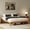 Light Brown Finish, variant on allforwood Thor Solid Wood Bed Frame - Standard King - Japanese Joinery Bed Frame - Wood Slat Support - No Box Spring Needed - Easy Assembly - Minimalist & Modern Style (Light Oak, King)