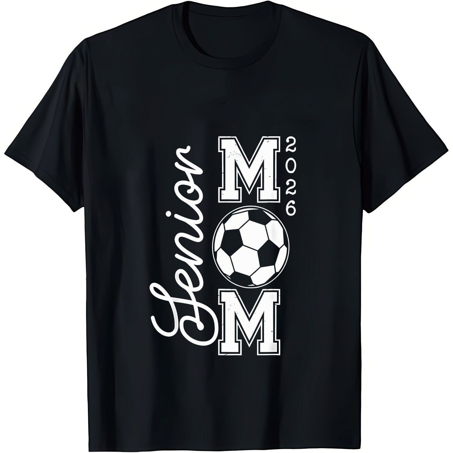 Women's Senior Mom 2026 Soccer T-Shirt