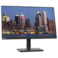 thumbnail image 3 of Lenovo ThinkVision S24e-20 23.8" Full HD 1920 x 1080 WLED LCD Monitor 2-Pack Bundle with Mini Speaker, 250 Nit, FreeSync, HDMI-VGA, Raven Black, & Adjustable Desk Mount Monitor Stand, 3 of 8