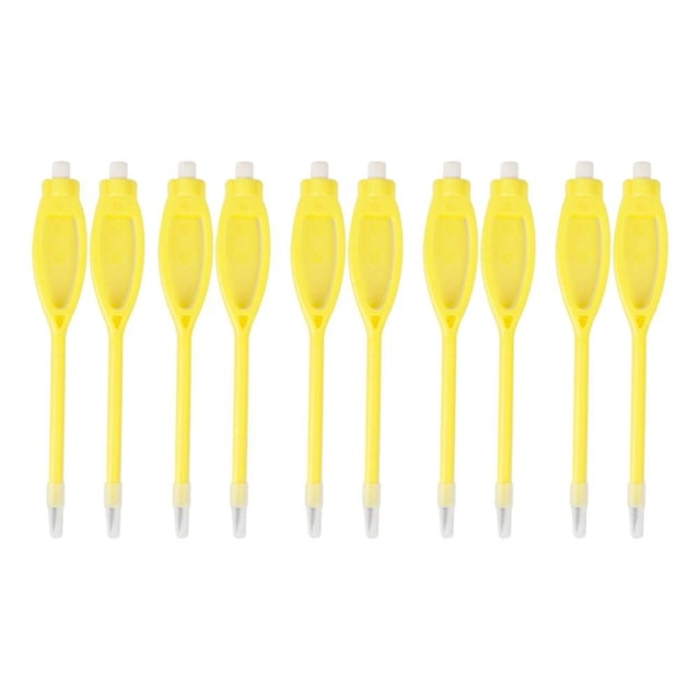10x Lápices De Golf Bulk 2H Rotuladores Para Boda Escritura Dibujo Infantil Amarillo Sunnimix lápices de puntuación de golf