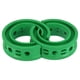 thumbnail image 1 of 2 Piezas Verde Coche Bobina Resorte Amortiguador Goma Amortiguador Universal E Tipo, 1 of 6