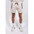 thumbnail image 3 of Brooklyn Cloth Men’s 5" Inseam Heat Seal Zip Pocket Shorts, Polyester, Sand, Medium, 3 of 5