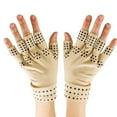 thumbnail image 3 of Arthritis Gloves Magnetic Anti-Arthritis Therapeutic Therapy Fingerless Gloves Relief Hand Pain, 1 Pair, 3 of 4