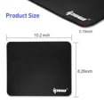 thumbnail image 6 of IPOW Mouse Pad with Stitched Edge, Premium-Textured Mouse Mat, Non-Slip Rubber Base Mousepad for Laptop, Computer & PC, 10.2 x 8.3 x 0.08 inches, Black, 6 of 7