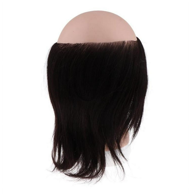 Male Bald Mannequin Head With Hair, Mannequin Head Men's Training Mannequin  Head Free Clamp Practice Wig For Practice Styling Braidingf Cuting Displa