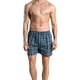 thumbnail image 4 of Jumpingount Ropa interior de hombre Bóxer tejido Pantalones cortos masculinos Suavidad transpirable al tacto Comodidad Ropa de dormir lavable Ropa interior azul medio XXXL Jumpingount AP018635-20, 4 of 6