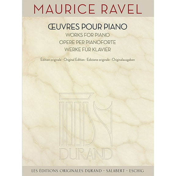 Maurice Ravel - Works for Piano, (Paperback)