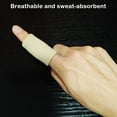 thumbnail image 4 of fastboy 10 Pieces Fingertip Sleeve Breathable Hand Joint Protector Shock Absorbing Support Brace Nonslip for Basketball Skin Color, 4 of 9