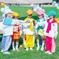 Autumn children's chorus performance costume Elementary School Games