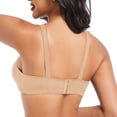 thumbnail image 4 of CYSFASHION 3Piece Push Up Bra for Women Strtch No Underwire Comfortable Suppportive Lounge Fit Jelly Bra Light Yellow, 4 of 6