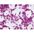 thumbnail image 2 of Zelouf Danielle Stretch Satin Print  , Sewing, DIY, Crafts Fabric by the Yard, 616 Purp/wht, 5 Yard, 2 of 2
