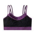 thumbnail image 7 of Annhoo Sports Bras for Women Stretchable Breathable Slim Thin Strap Square Neck Athletic Brassiere Yoga Clothes, 7 of 7