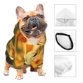 thumbnail image 3 of Haiem Golden Sunflower In Field for Winter Dog Hoodie Sweatshirts with Pockets Warm Dog Clothes for Small Dogs Chihuahua-Small, 3 of 7