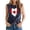 A-Dark Blue538, variant on Womens Tank Tops Crew Neck Sleeveless Summer Tops Loose Fit Canada Maple Leaf Heart Graphic Print Casual Basic Tops