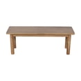 thumbnail image 4 of Jofran Bodhi 50" Rustic Solid Wood Dining Bench, 4 of 7