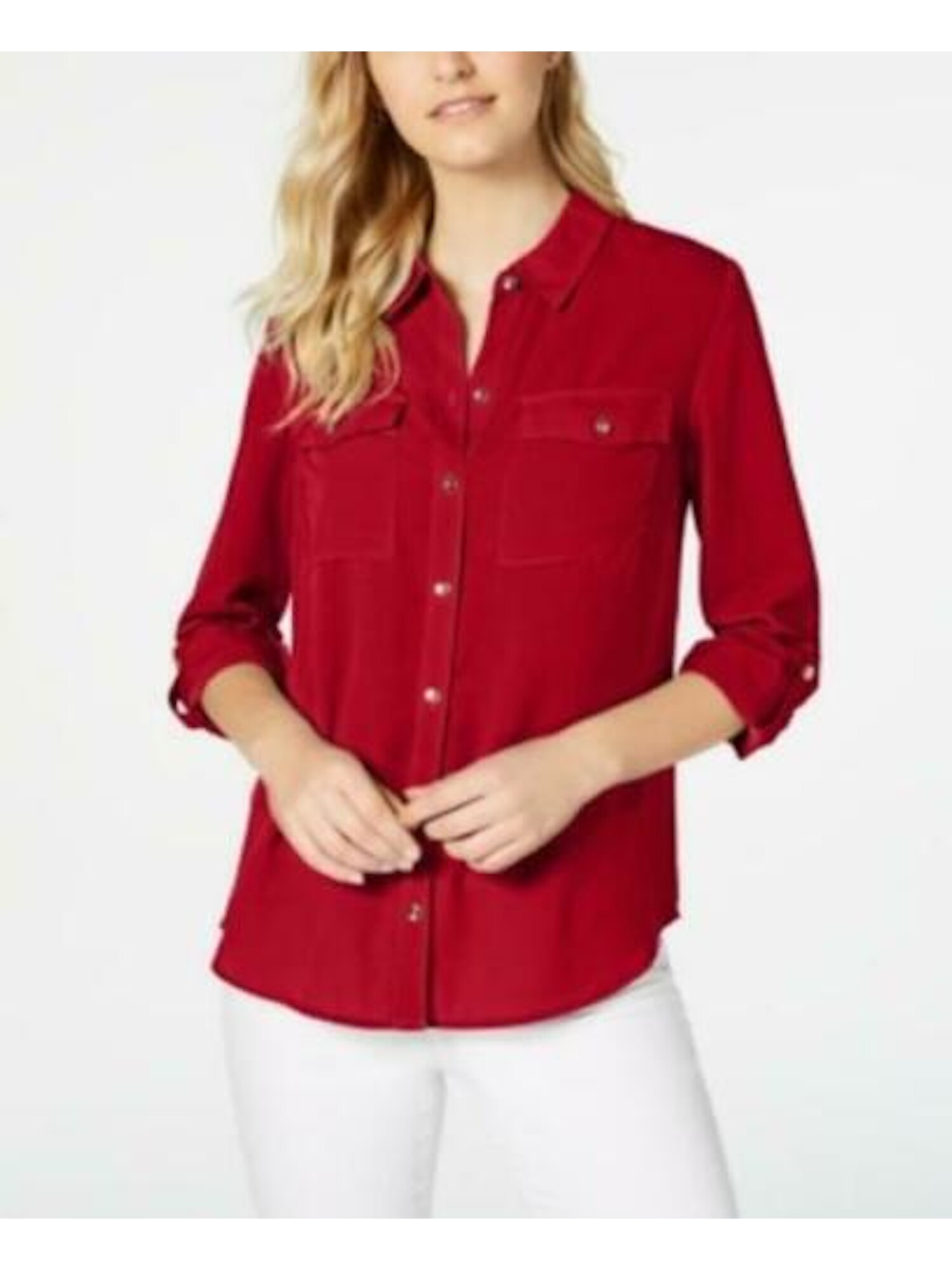 red button up blouse walmart red button up blouse walmart