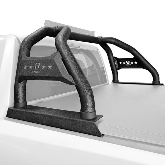 Tyger Auto Sport Bar Compatible with 2019-2025 Ram 1500 (Not Fit 19-25 Classic) | TG-SB7D88928 | Textured Black | Light Mount | Roll Bar