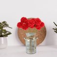 thumbnail image 1 of unbranded 12Ud Flores Artificiales De Rojas Para Con Material Resistente Y Aspecto, 1 of 8