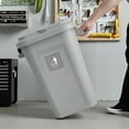 thumbnail image 5 of Large capacity plastic trash can with lid for odor prevention, suitable for households,kitchens, bedrooms,bathrooms,offices,etc,, 5 of 8