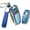 Blue, variant on TPU Crystal Key Fob Cover For Audi A6 A8 Q7 S6 A7 S7 E-Tron RS6 RS7 Q8 SQ8 SQ7 Car Accessories with Keychains