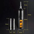 thumbnail image 4 of Portable Home Use Electric Screwdriver Set Cordless Rechargeable Power Screwdriver Kit for Men, 4 of 5