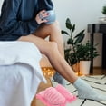 thumbnail image 5 of Arborister 1 Pair Mop Cleaning Dusters House Slippers Shoes Chenille Microfiber Slippers Lazy Unisex Slippers- Size 35- 37 ( ), 5 of 11