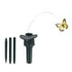Amdohai Solar Powered Dancing Fluttering Butterflies Flying Humming Bird Garden Yard
